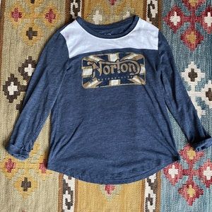 LUCKY BRAND Norton Motorcycle Tee